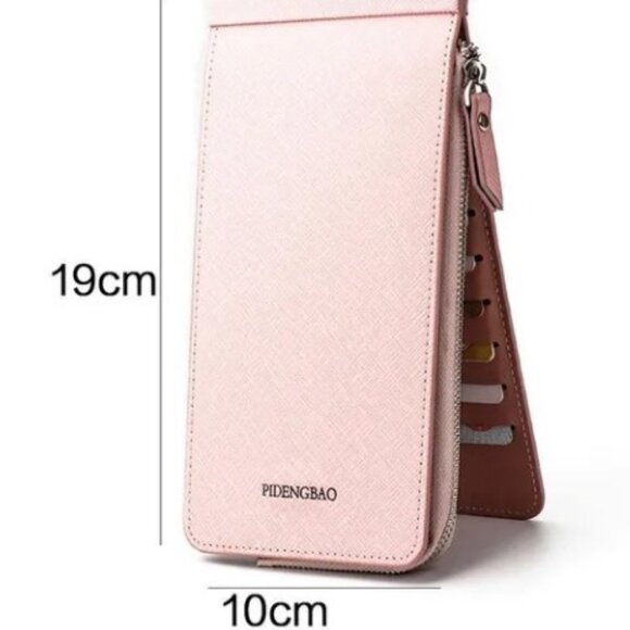 Pink KISMIS RFID Blocking Wallet - Picture 1 of 2